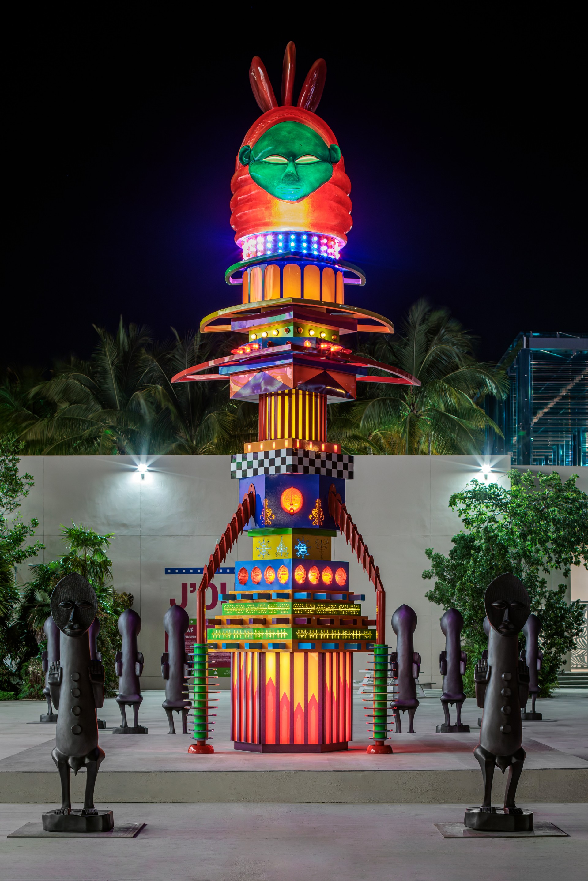 J'OUVERT: Zak Ové in Jungle Plaza | Miami Design District