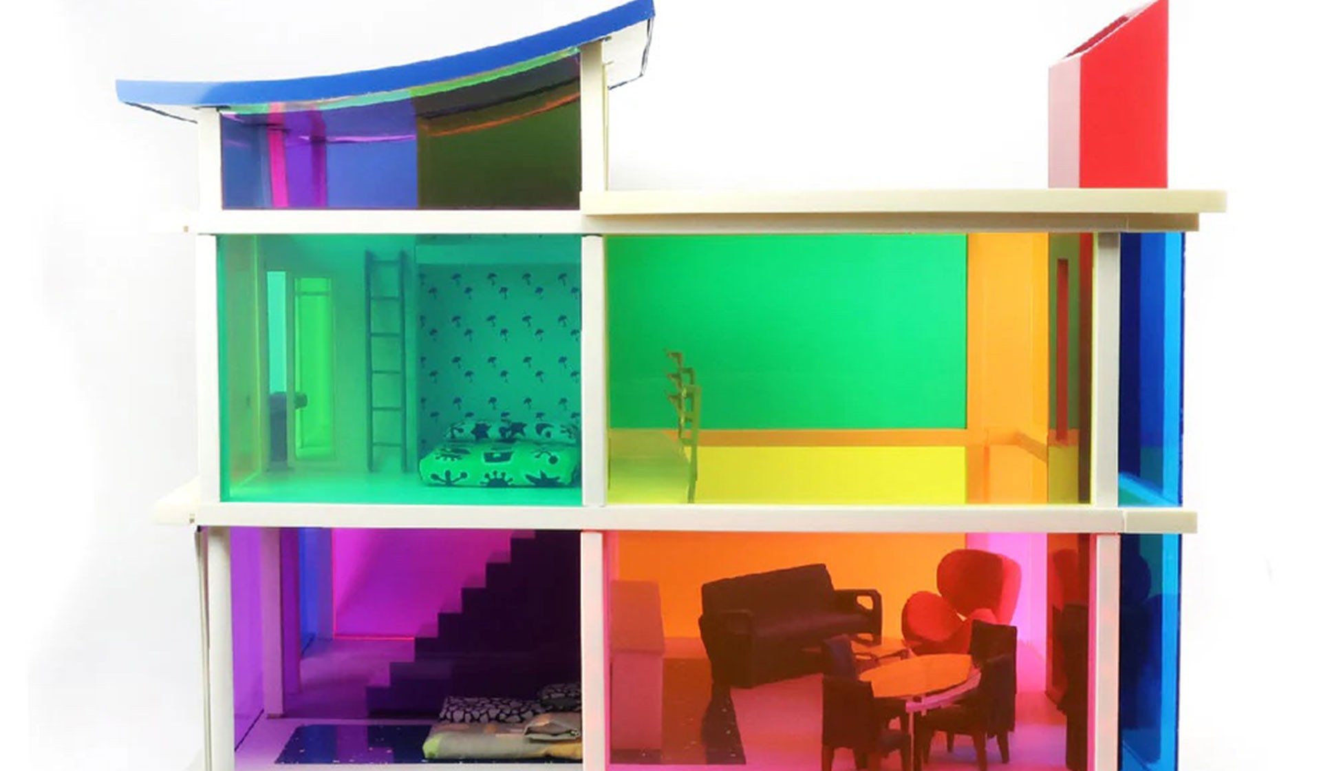 f034 The Kaleidoscope House ② 307: LAURIE SIMMONS AND PETER WHEELWRIGHT, Kaleidoscope