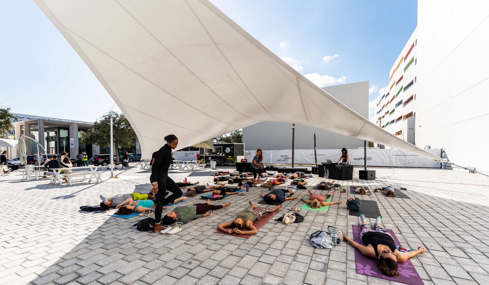 Frei Otto: Tent  Miami Design District