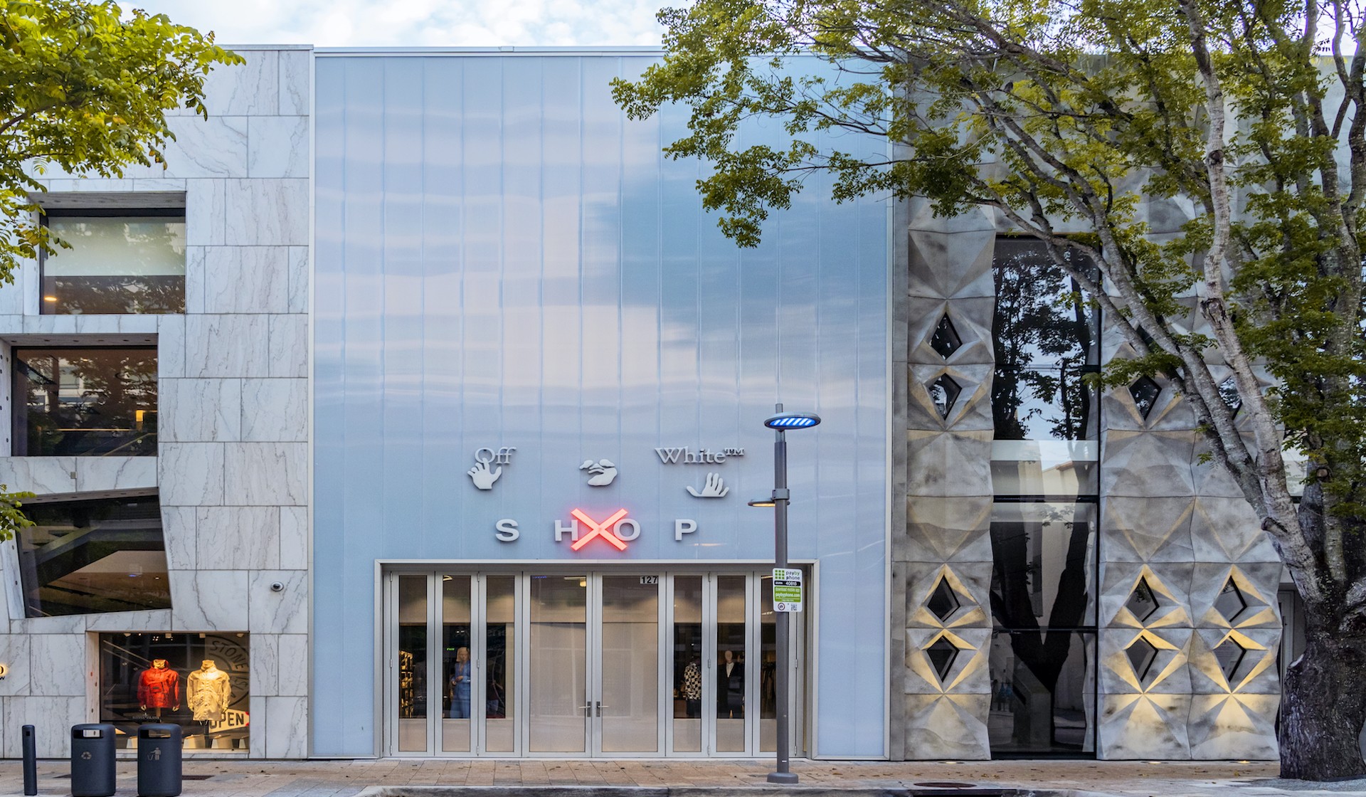 Virgil Abloh and AMO design flexible flagship Off-White store in Miami