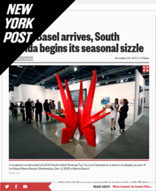 As Art Basel arrives, South Florida begins its seasonal sizzle