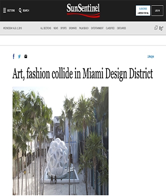 Art, fashion collide in Miami Design District