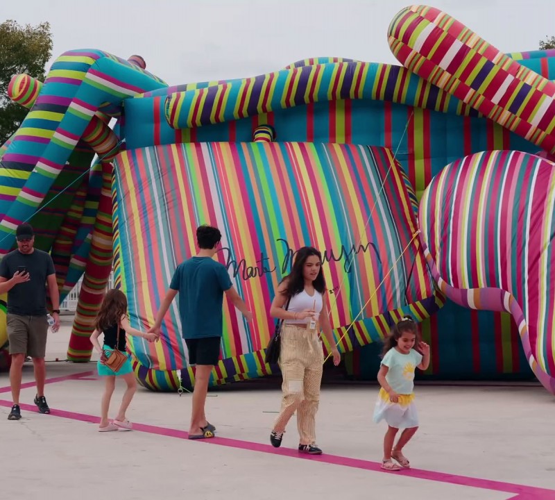 Family Sunday x ICA at Marta Minujin’s Dreamscape