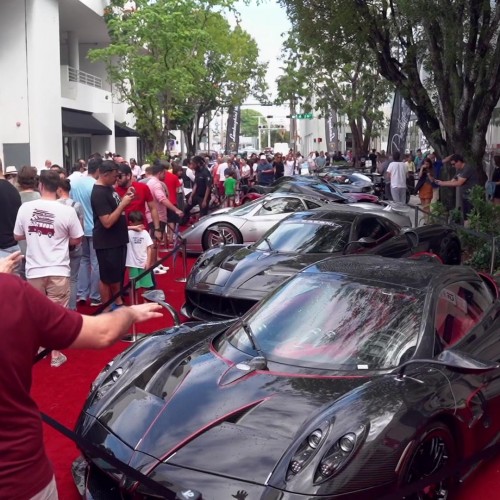 Miami Concours 2020 in Miami Design District