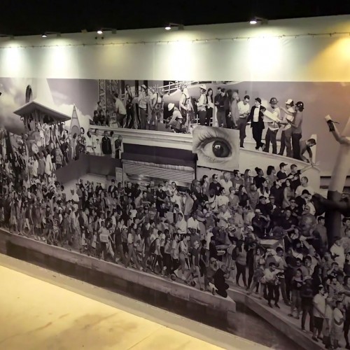 JR: The Chronicles of Miami Mural Installation